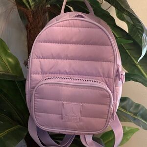 Reebok Lavender Quilted Backpack